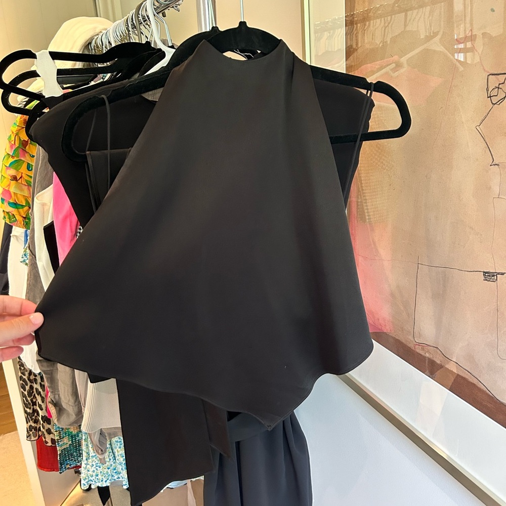 Alice + Olivia Frenchie Handkerchief Top
